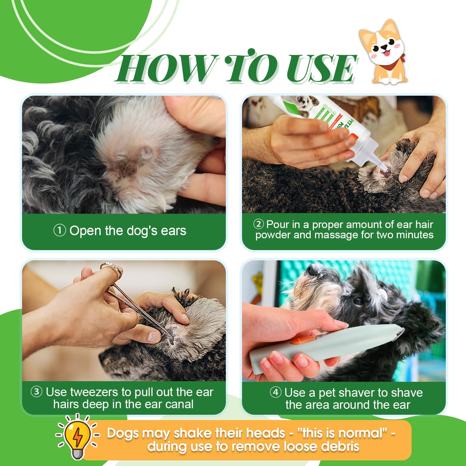 Pawsitive Vibes Soin Domicile: routine d'hygiène des oreilles simple et sûre.