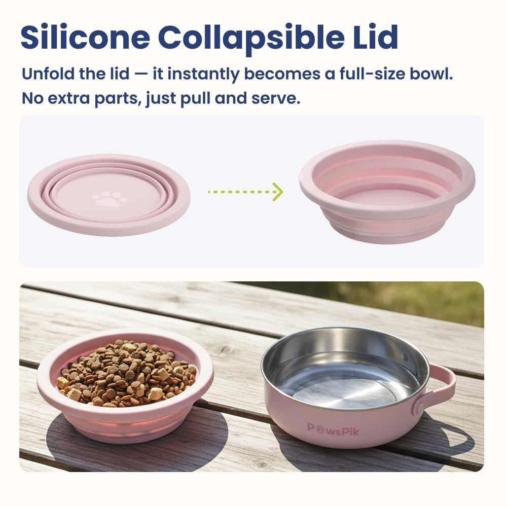 PAWSPIK PawsPik silicone pliable, facile à ranger après utilisation.