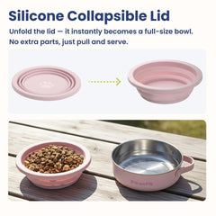 PAWSPIK PawsPik silicone pliable, facile à ranger après utilisation.