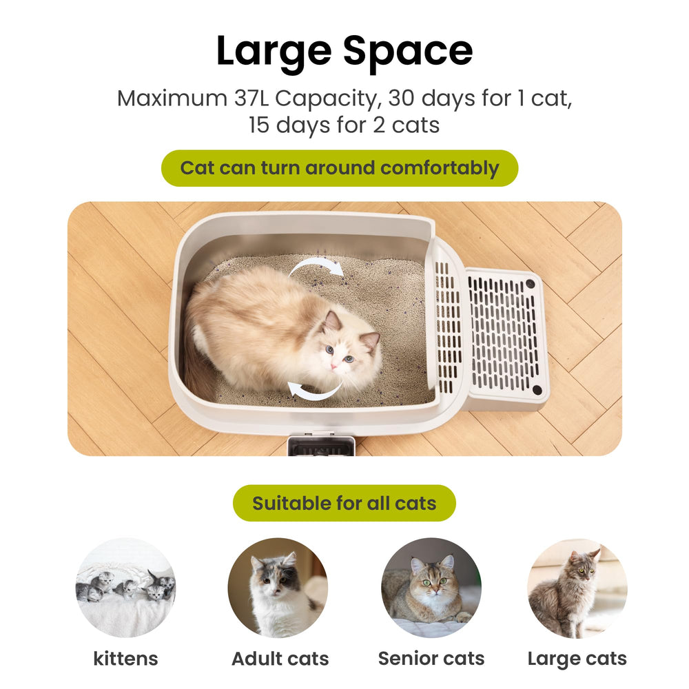 PAWSPIK pelle métallique incluse pour un nettoyage simple et propre.