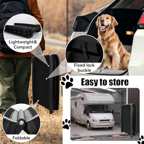 PawStep 51006 rampe avec capacite 165 lbs pour chiens de grande taille.
