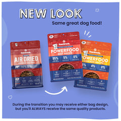 Pawstruck boeuf 96% comme ingrédient central sans céréales.