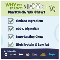 Pawstruck favorise le massage des gencives et le soutien dentaire pendant la mastication.