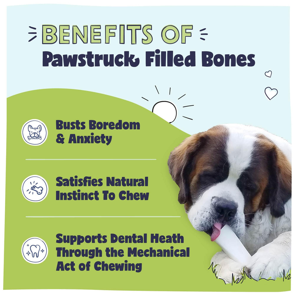 Détail du remplissage cacahuète visible dans l'os Pawstruck