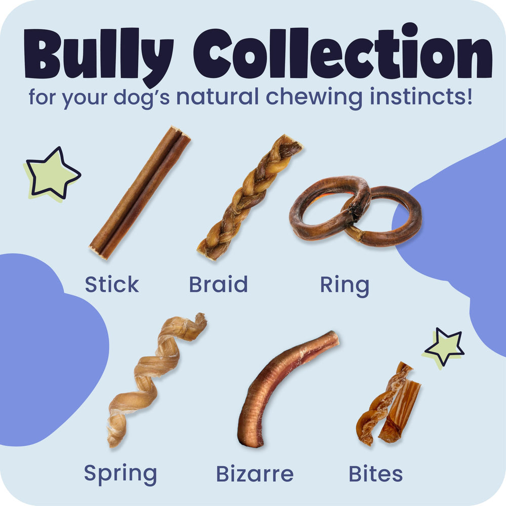 Pawstruck sans cuir 7 pouces pour chiens, alternative sans cuir.