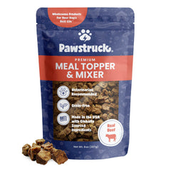 Pawstruck Topper boeuf – emballage, prêt à l'emploi et attirant l'appétit.