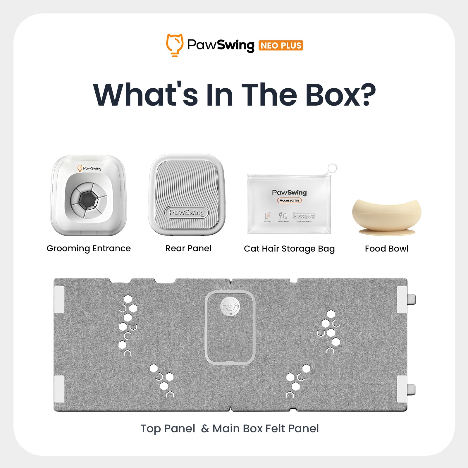PawSwing utilisation multi-chats, idéal pour maisons avec plusieurs félins.