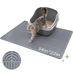 Pawtasy Tapis Litière grand-format: grande couverture et réduction du nettoyage.