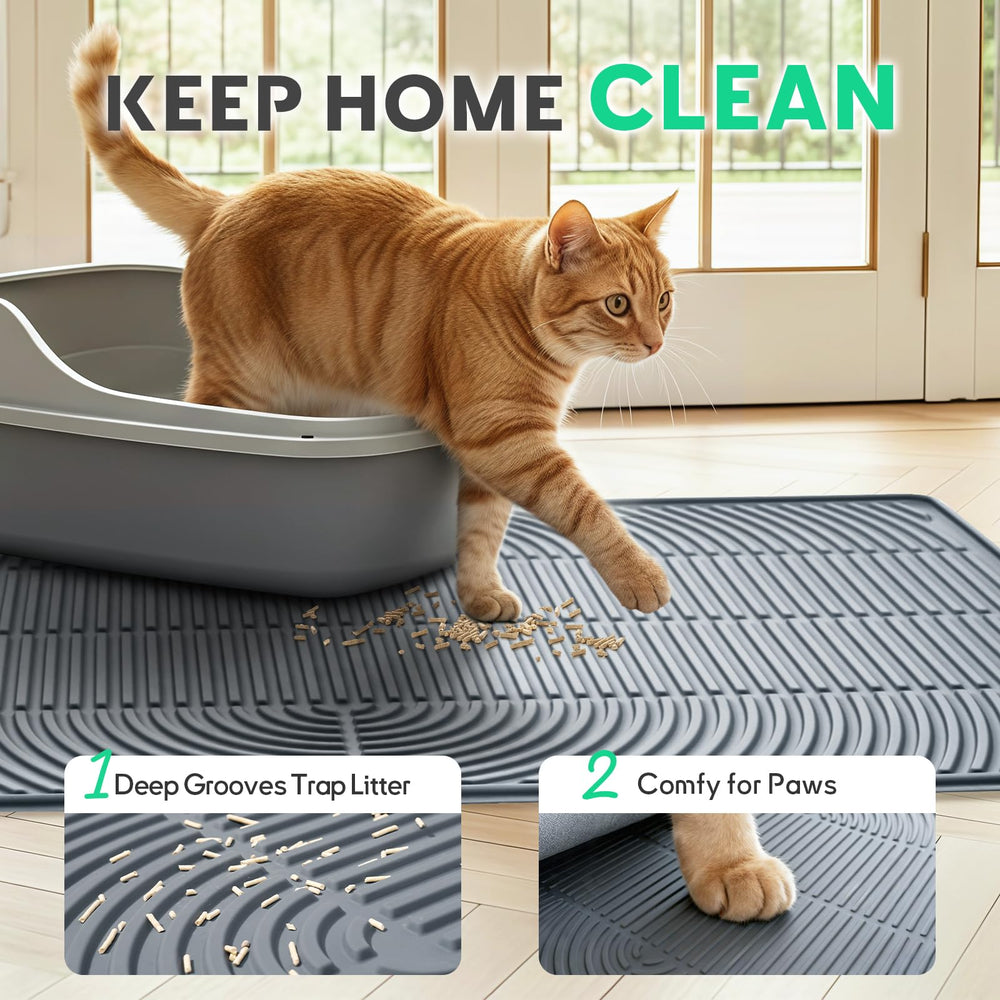 Pawtasy Tapis Silicone Durable: résiste à la déchirure et retrouve sa forme.