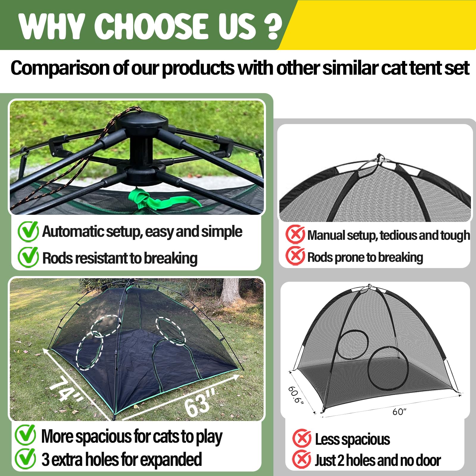 Pawtenda structure legere-portable: transport facile lors des sorties en plein air