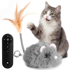 Pawthquake souris interactive télécommande en mouvement pour chats.