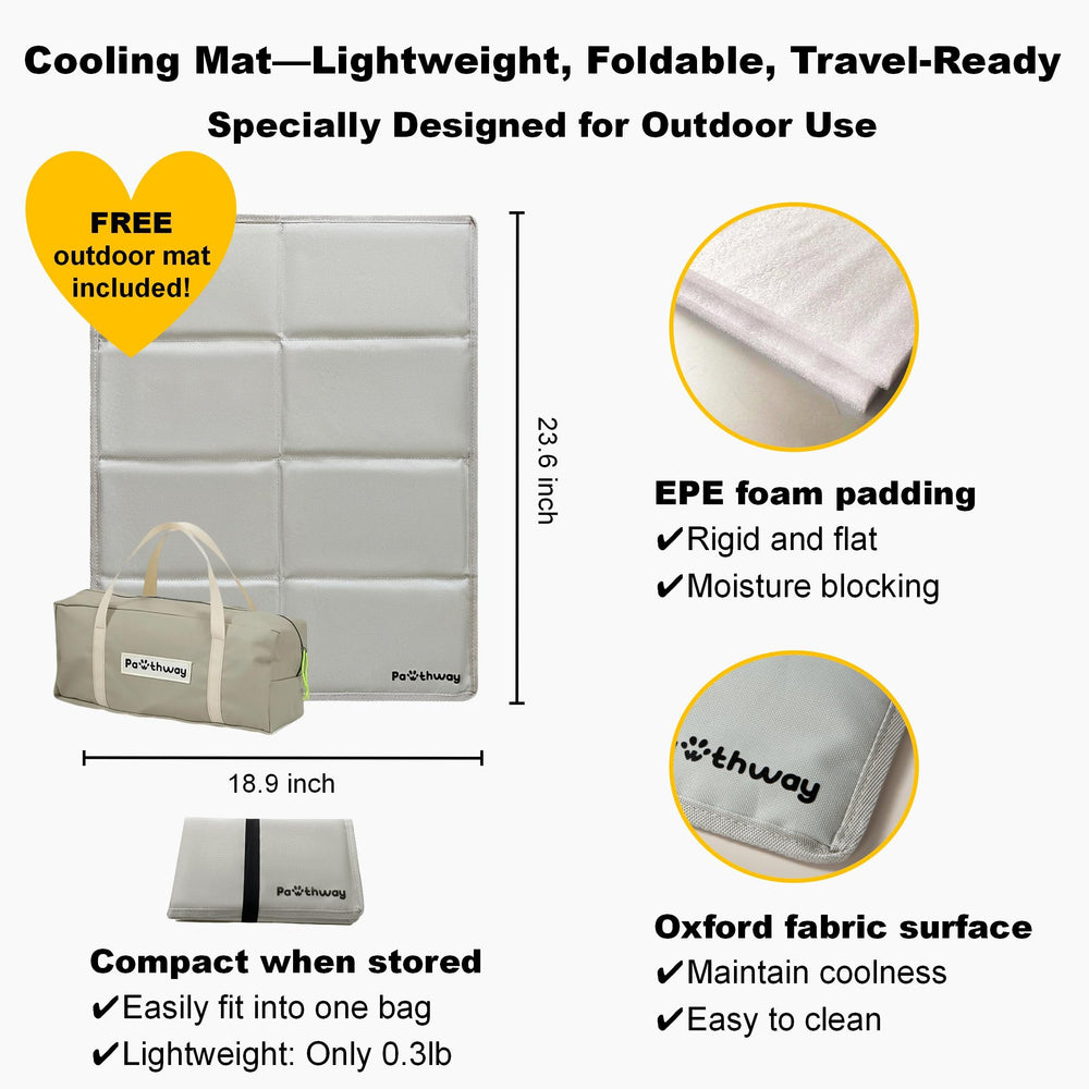Pawthway Tente portable et pliante, facile à transporter en voyage.