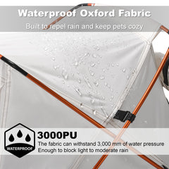Pawthway Tente pliable etui portable, rangement facile pour les voyages.
