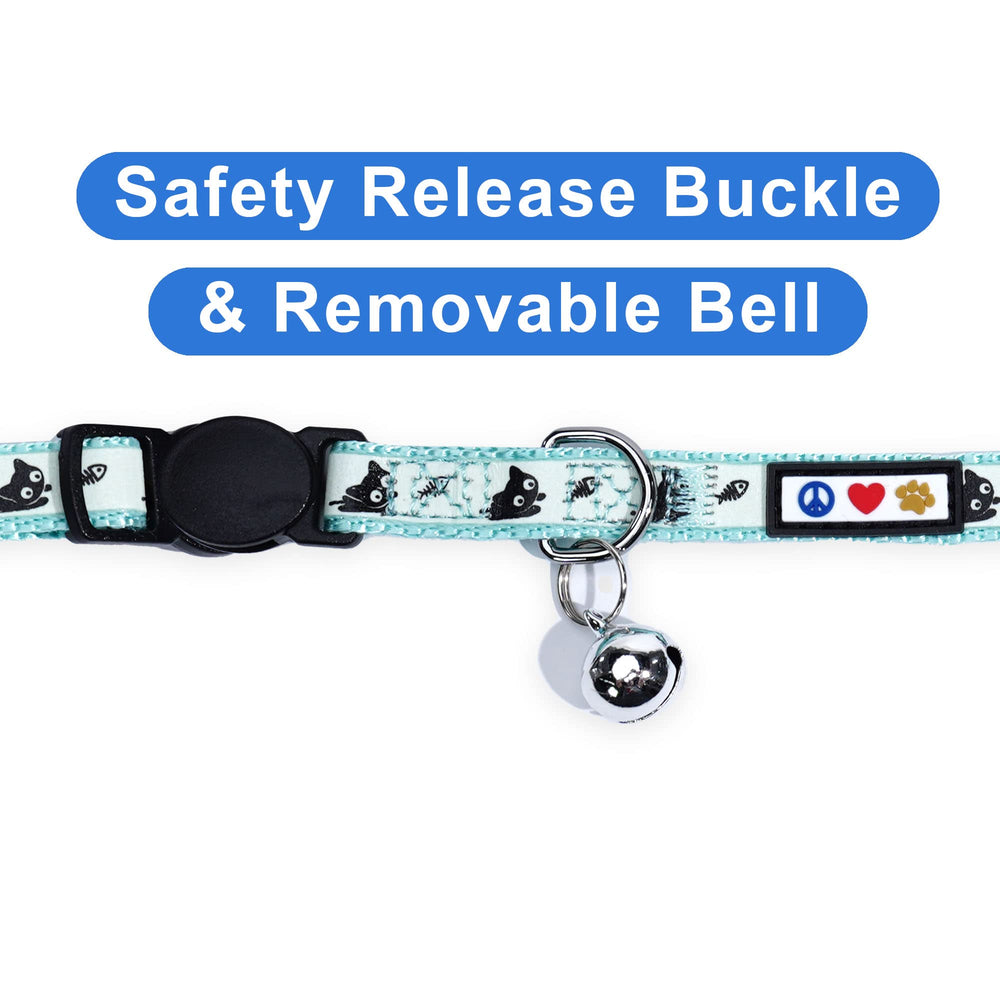 Pawtitas collier reglable 20-30 cm: ajustement simple pour chats en croissance.
