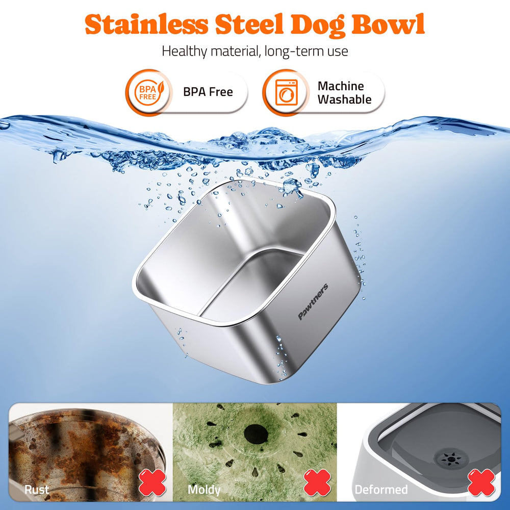 Pawtners bol eau chien filtration-active, eau plus fraîche.
