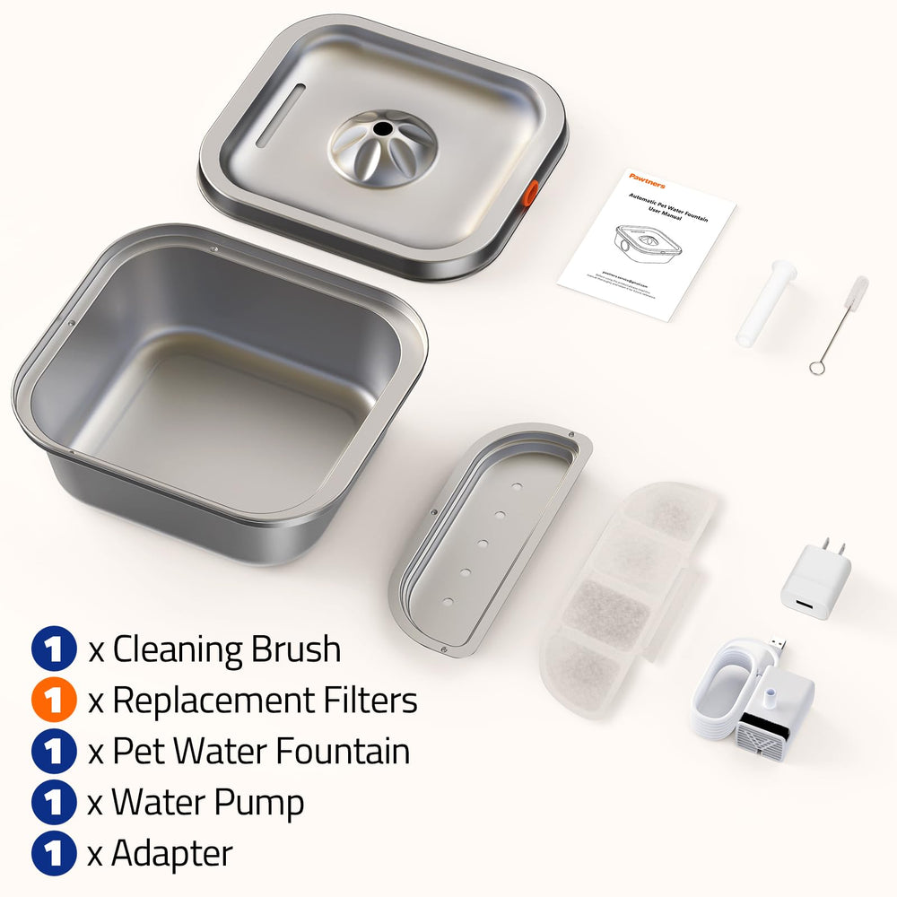 Pawtners entretien facile – lave-vaisselle compatible.