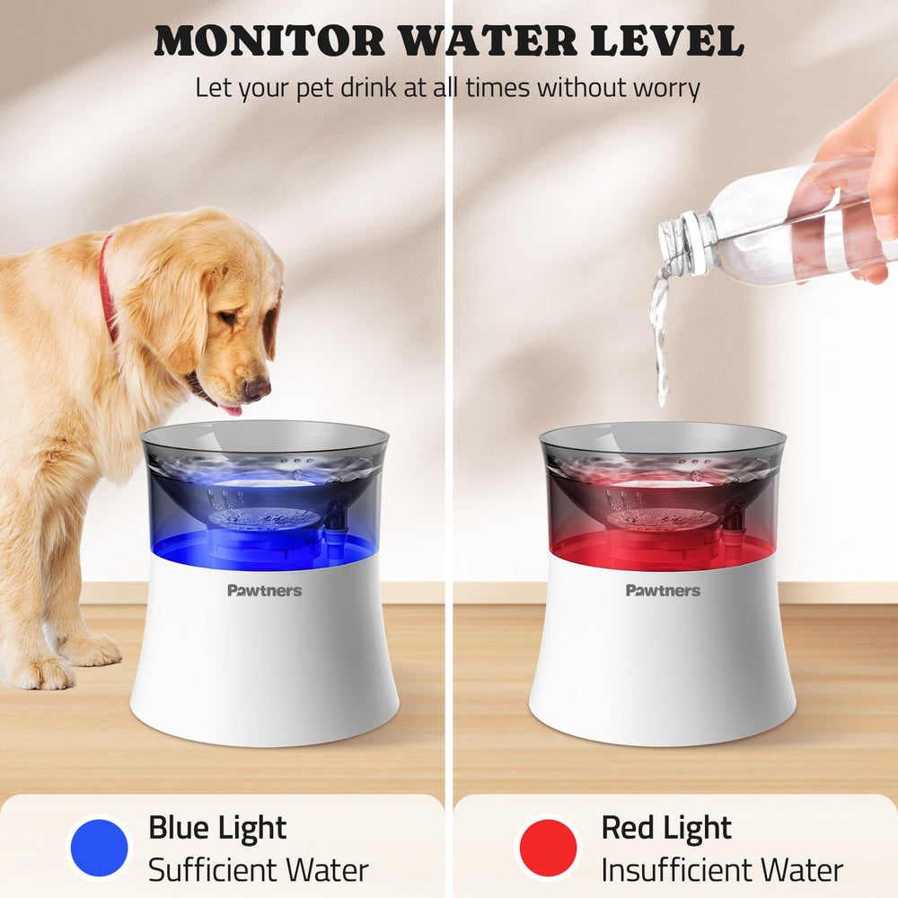 Pawtners fontaine d'eau supérieure, conseils d'entretien réguliers pour prolonger la vie.