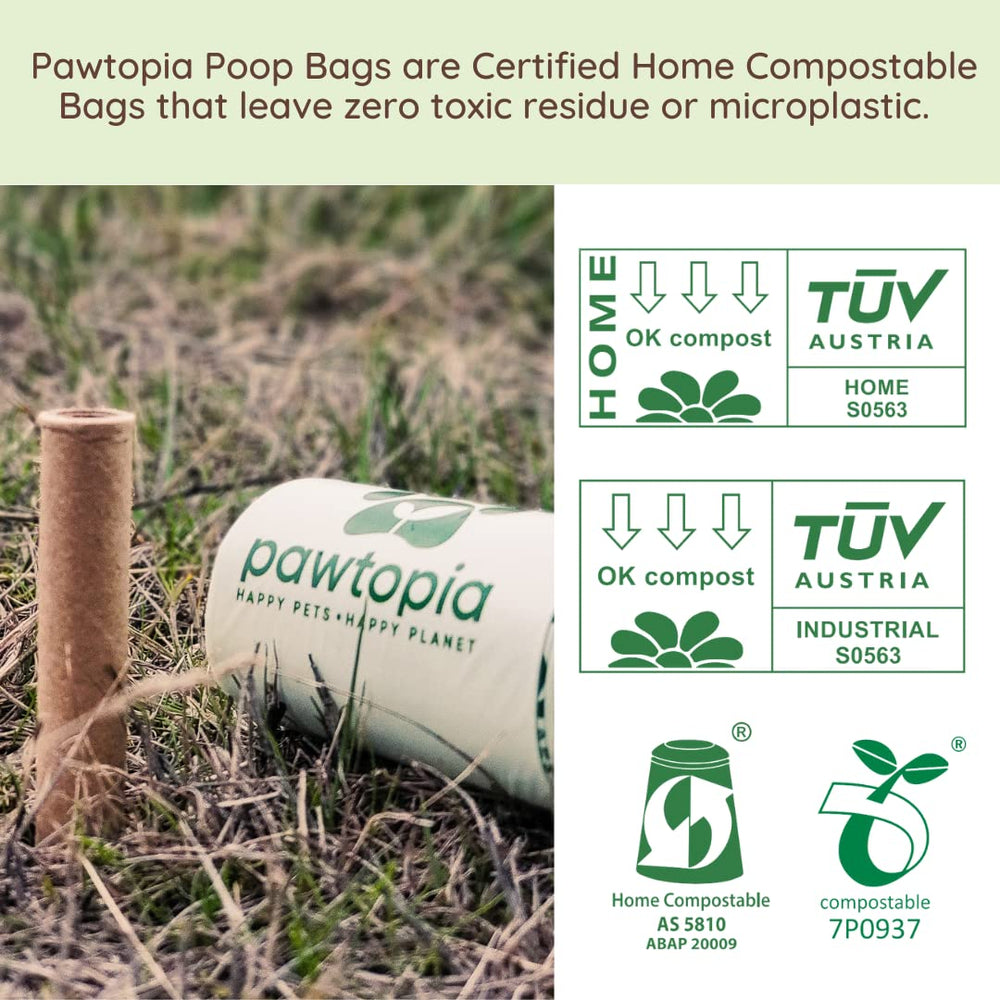 Ouverture facile et séparation rapide des sacs Pawtopia.