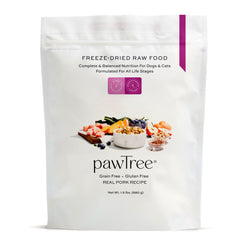 pawTree Recette poulet lyophilisé dans un bol, repas pratique et équilibré.