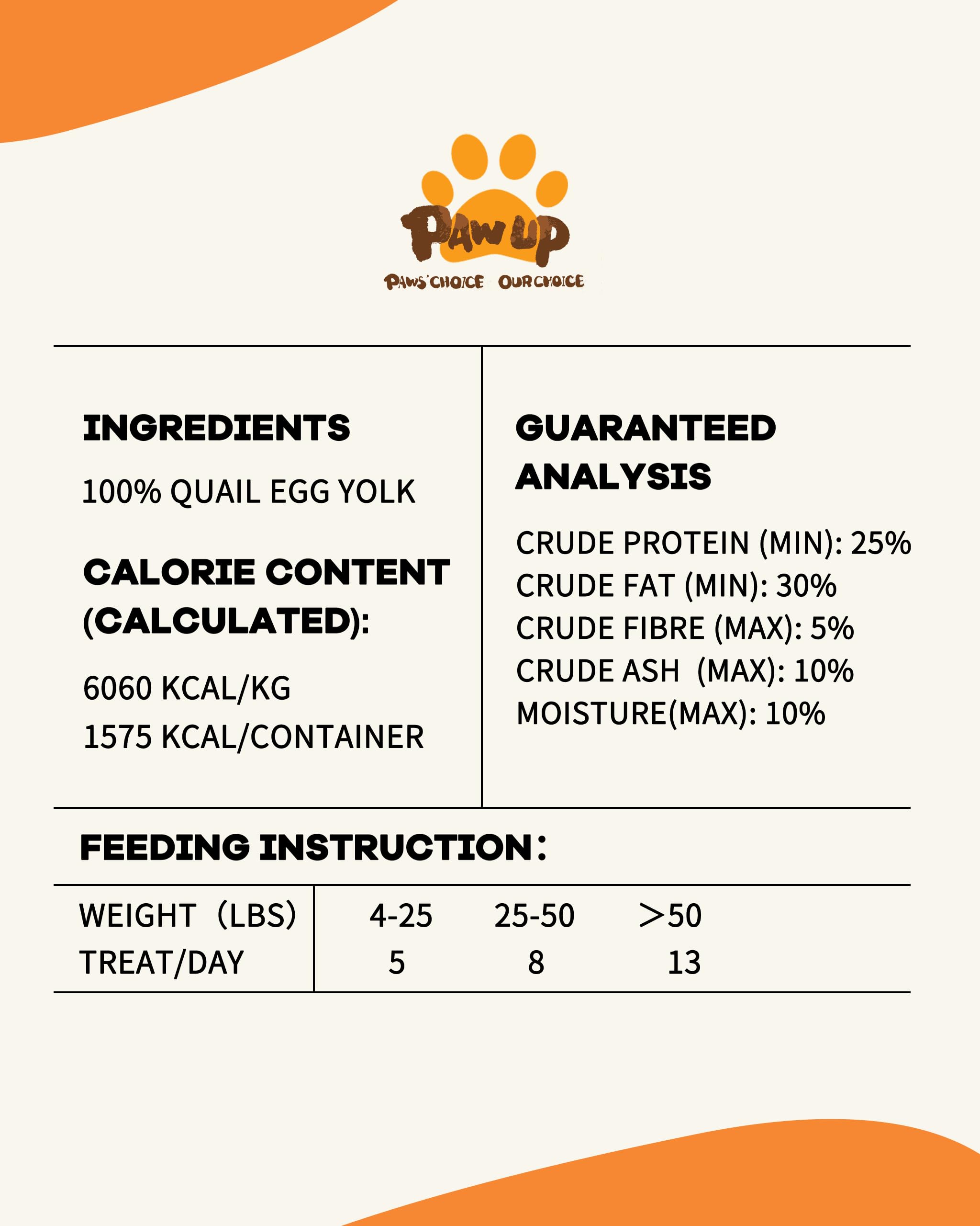 PAWUP compatibles chiens et chats carnivores, snack polyvalent pour tous les jours.