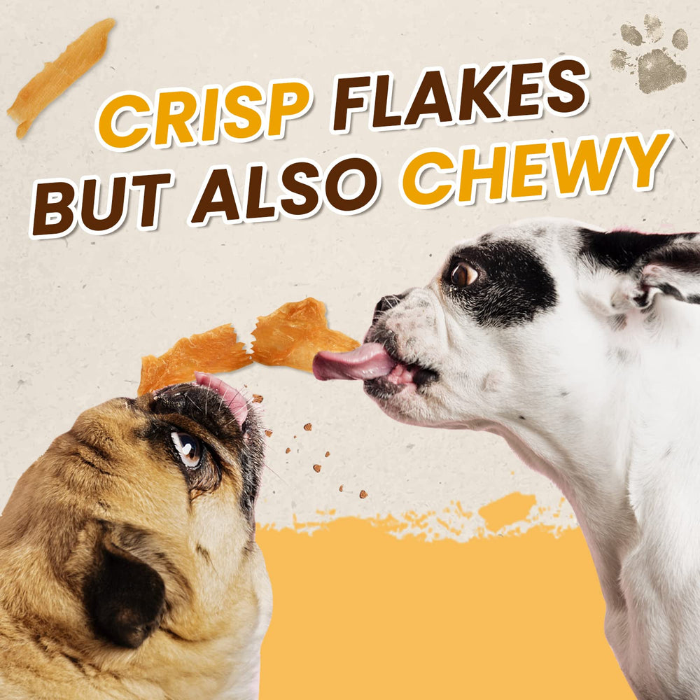 Sans cuir cru et sans gluten, adaptée aux chiens sensibles