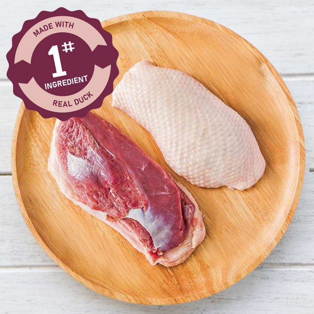 PAWUP Texture douce, canard et fromage, texture agréable pour mâcher en douceur.