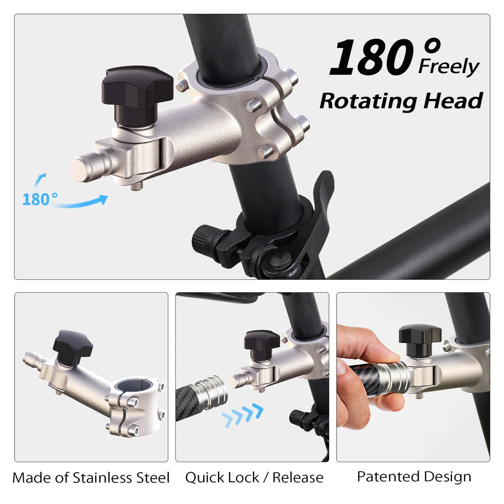 Pawxaw Connecteur Rapide pour attache sécurisée sur vélo.