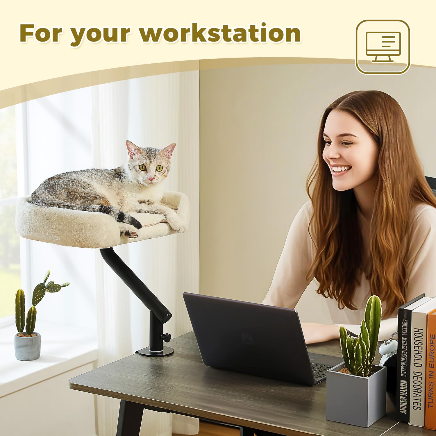 PAWZ Road poteau-metalique-solide assure la stabilité du lit sur le bureau
