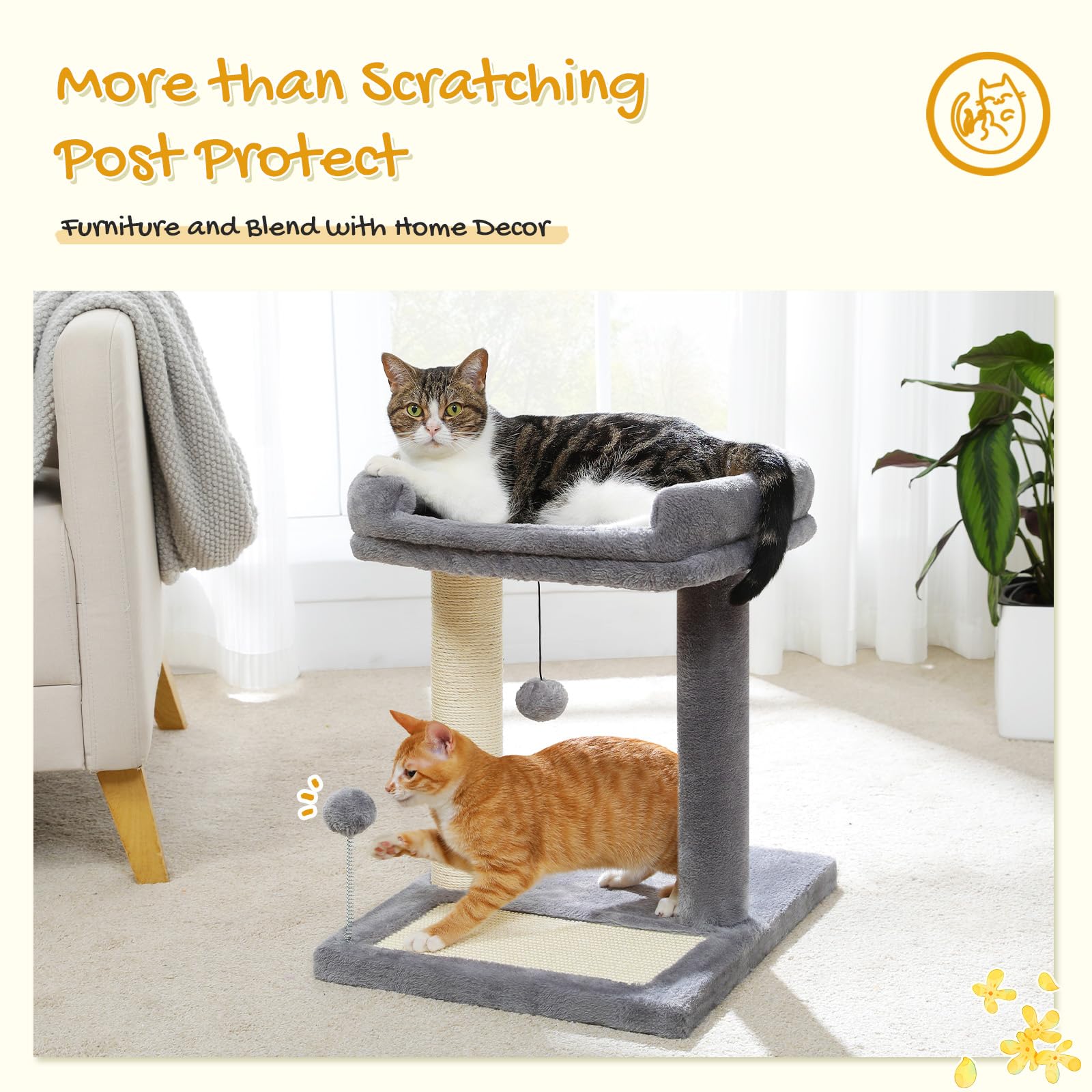 PAWZ Road lit perchoir rembourré supérieur offre un repos confortable