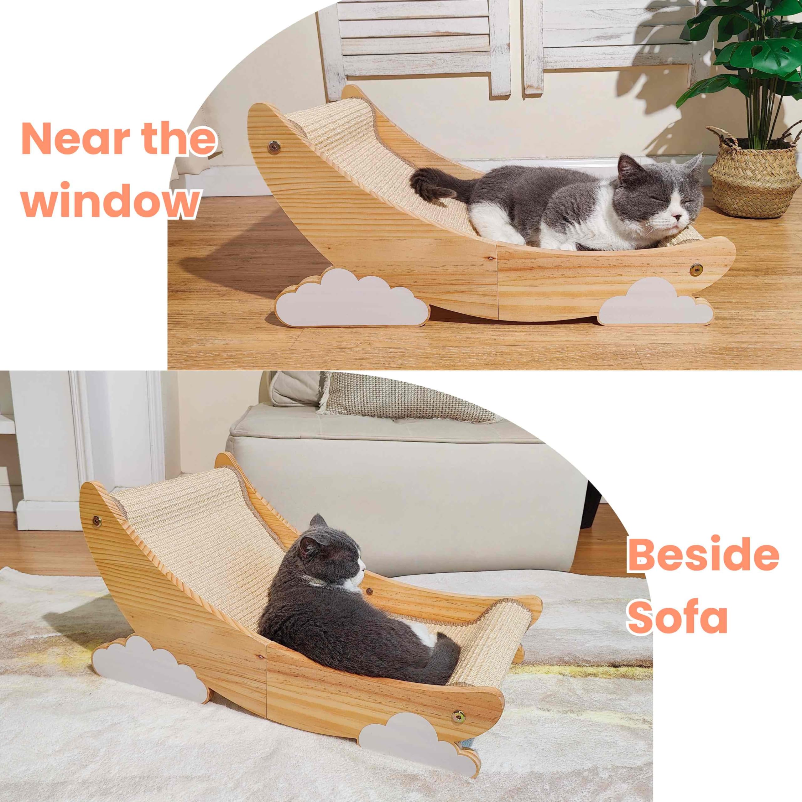 Pawzentic hamac chat, repos douillet et relaxant.