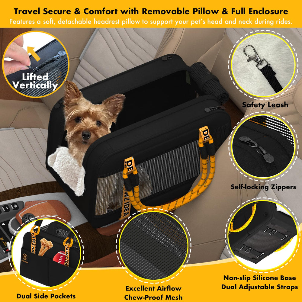 PAWZIDEA fermetures zippées de sécurité — accès rapide et sûr.