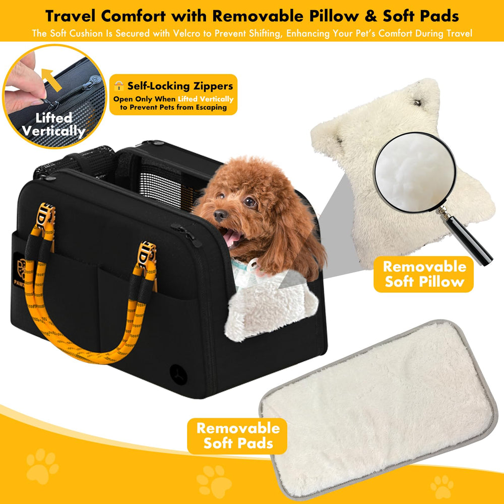 PAWZIDEA maillage respirant à 360° — ventilation confortable en trajet.