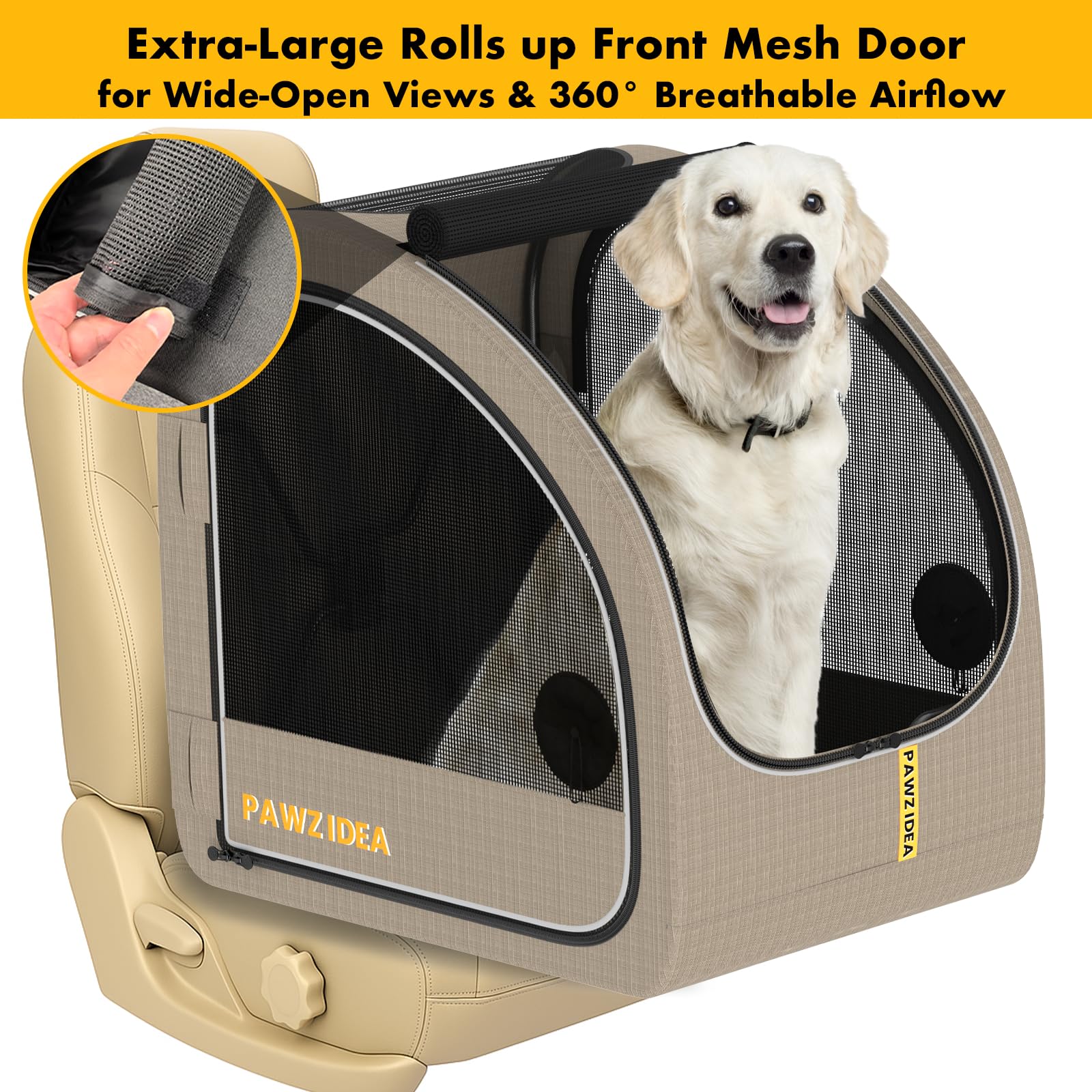 PAWZIDEA Montage rapide et rangement compact facilitant les déplacements