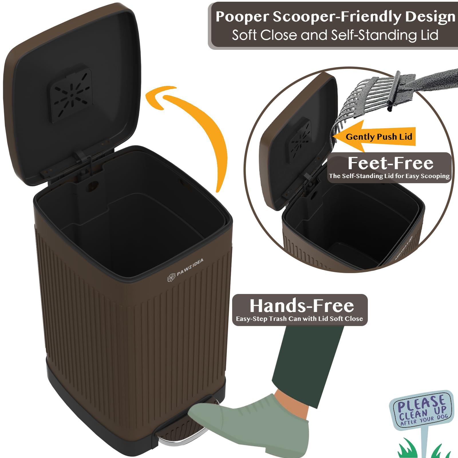 PAWZIDEA Revêtement anti-UV, résistance aux intempéries et à la décoloration.