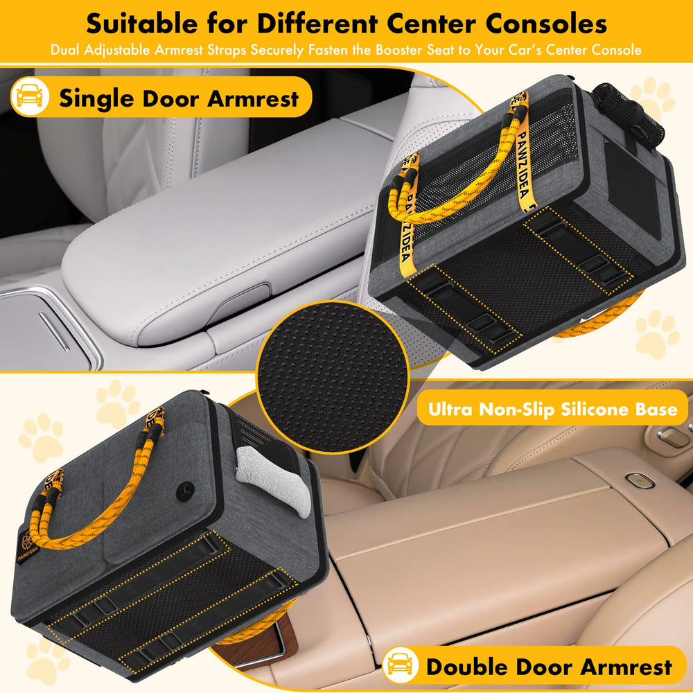 PAWZIDEA sangles sécurité: attaches ajustables et base anti-glisse pour une installation fiable.