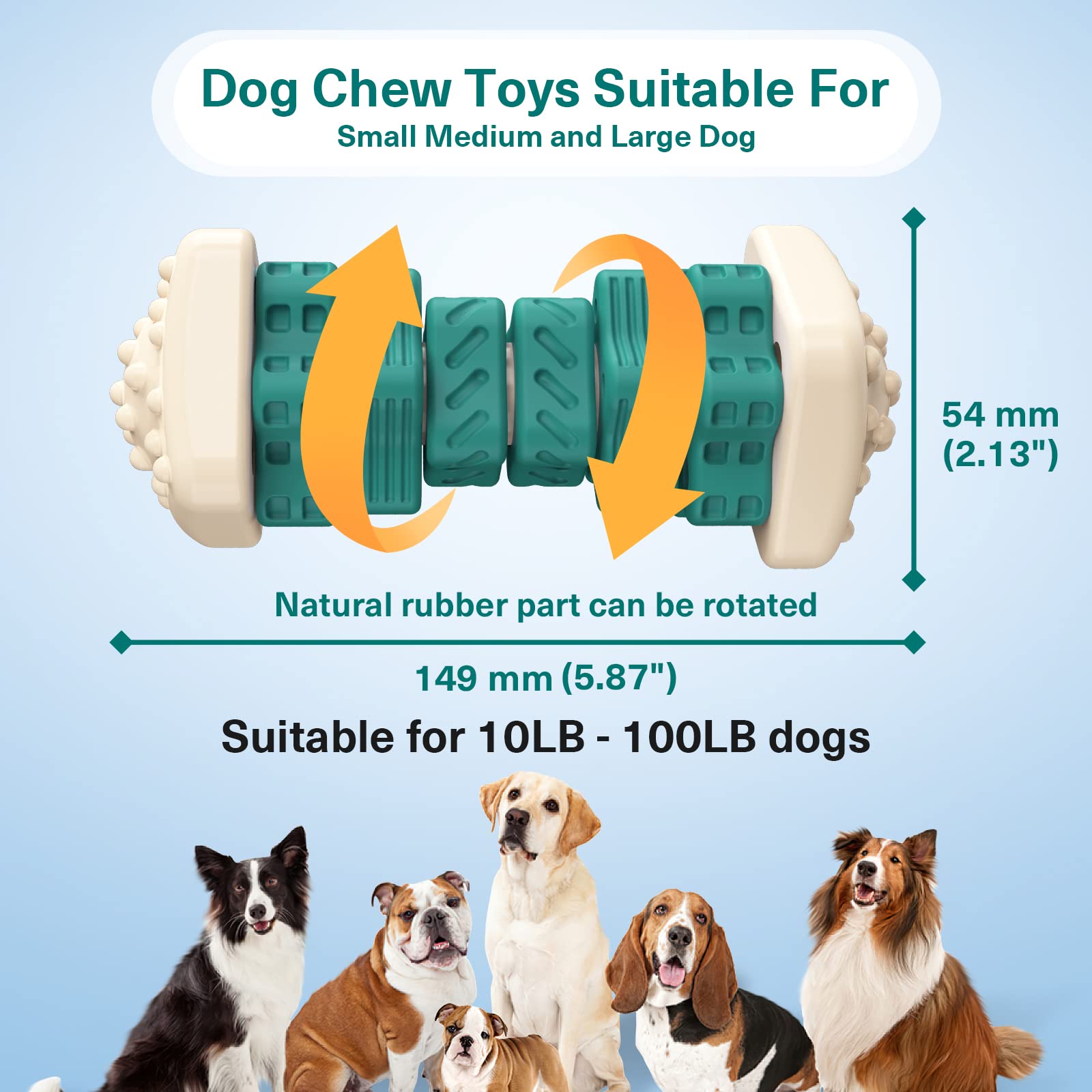 PcEoTllar puzzle interactif pour chien vert stimule l’intelligence