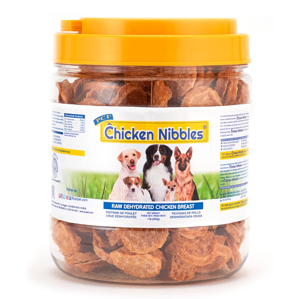 PCI Pet Center – emballage du poulet cru déshydraté, prêt à l’emploi pour chien.