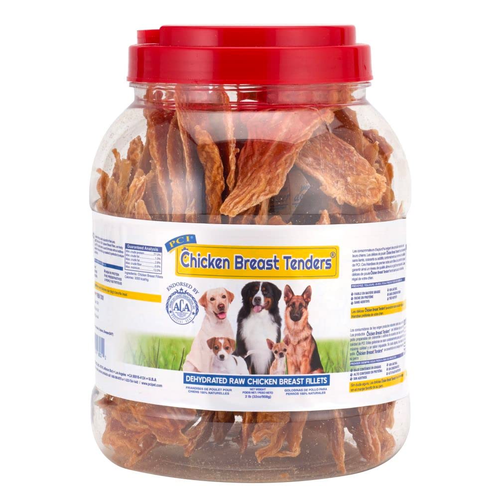 PCI Tendres de poitrine de poulet emballage pratique pour chien.