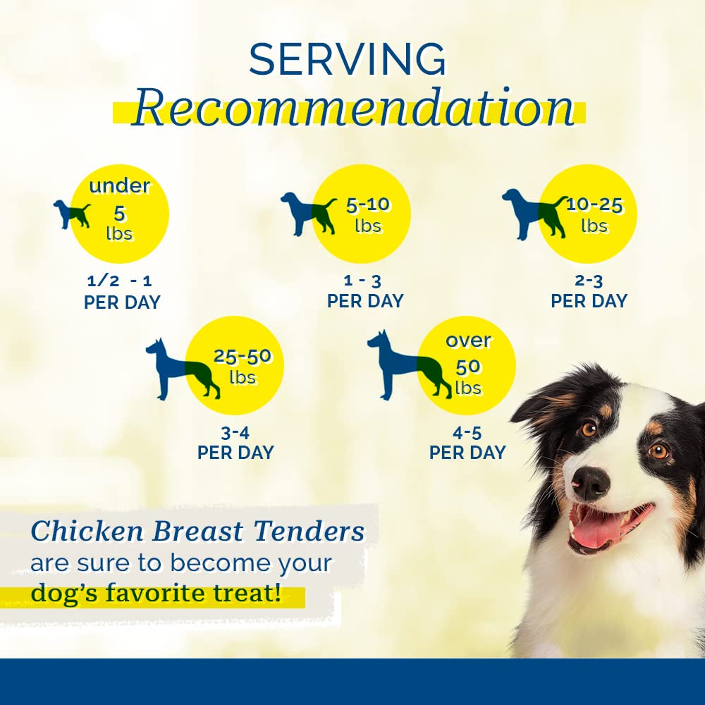 PCI Pet Center Tendres Poitrine Poulet Ideal Tout Chien: convient à toutes tailles.
