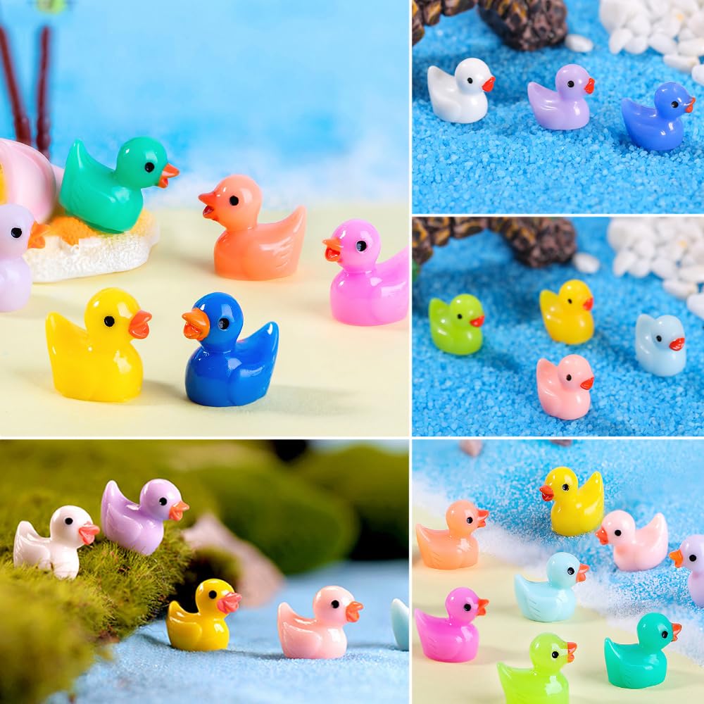 Décor aquarium Pcxino canards résine, ajouter une touche naturelle.