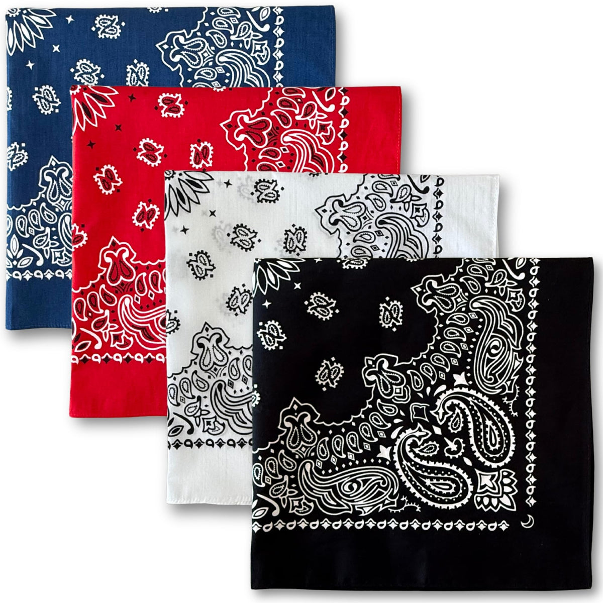 The Peacock Crew Iconics noir bandana pour tenue élégante.