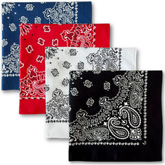 The Peacock Crew Iconics noir bandana pour tenue élégante.
