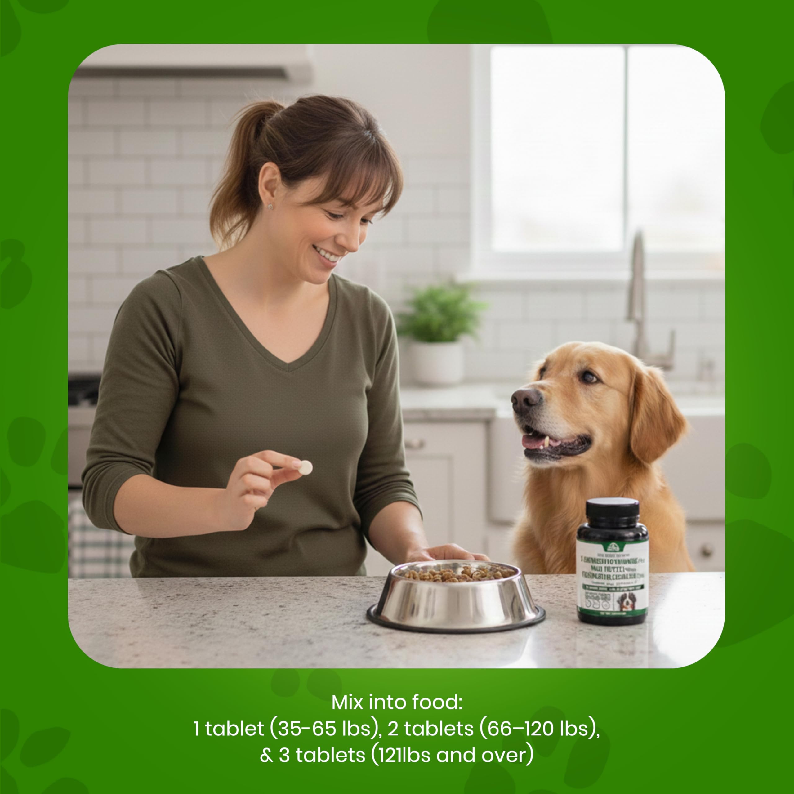 Label tiers et contrôle qualité Peak Pets visibles.