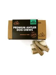 peaksNpaws corne d'élan naturelle premium pour mâcher durablement