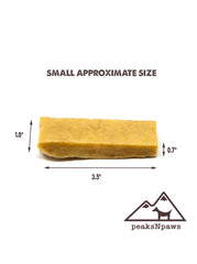 Friandise PeaksNpaws fromage yak longue durée pour chiens actifs.