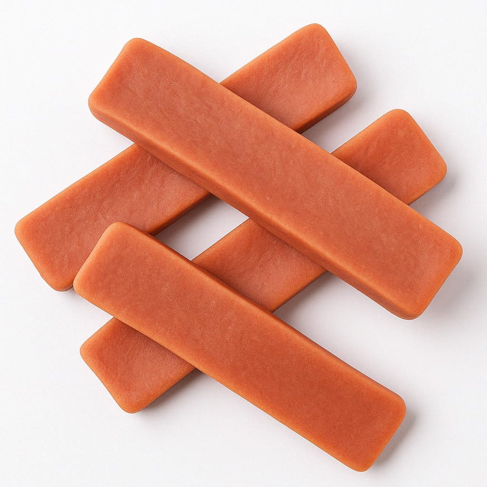 Ingrédients simples et naturels peaksNpaws ingredients-minimaux-yak-fraise, collation saine et équilibrée pour chien.