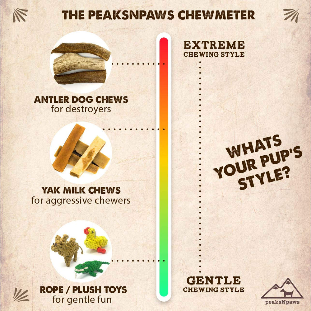 PeaksNpaws origine etats-unis cornes-elan – produit fabriqué localement selon des normes élevées.