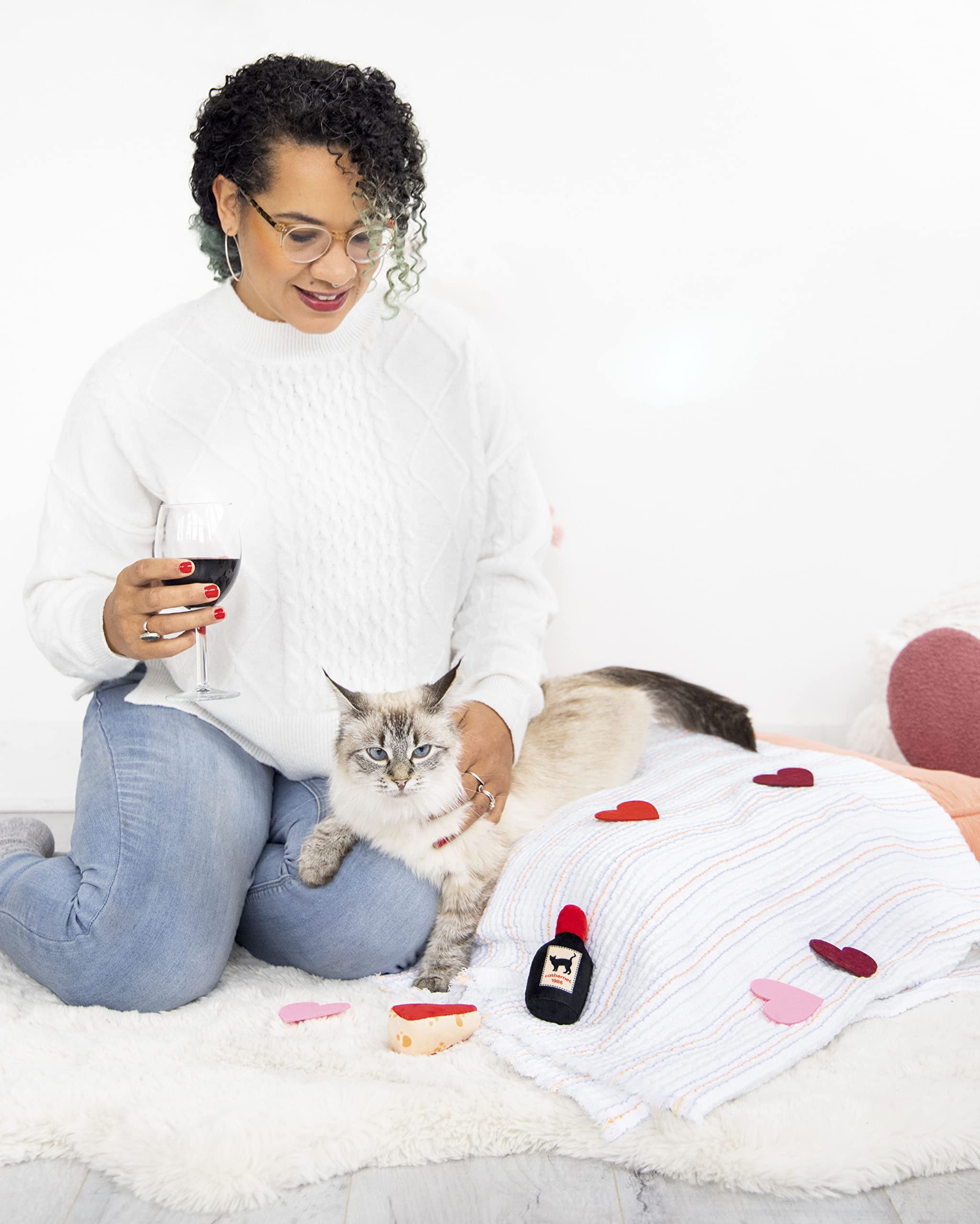 Pearhead peluche Valentin : jouet durable et amusant pour jeux solitaires.