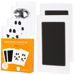 Pearhead empreinte patte Clean-Touch, empreinte nette et précise pour un souvenir durable.