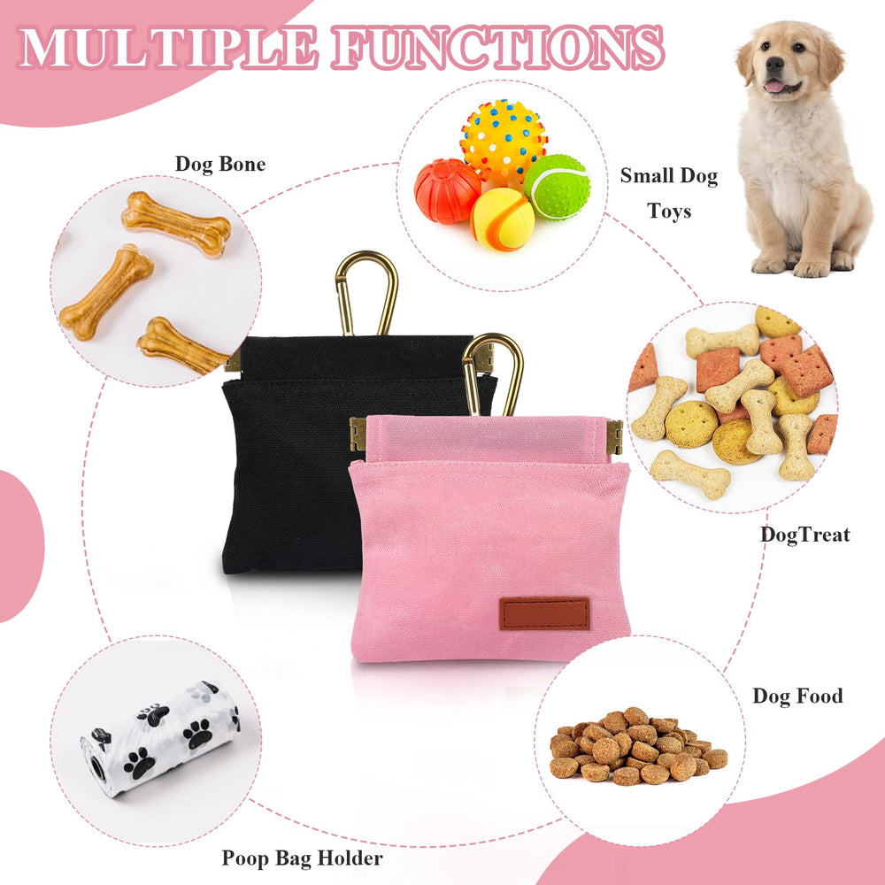 PEASUG pochette récompense chien entraînement, fermeture sécurisée.